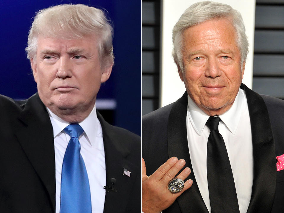 Donald Trump Was Surprised by Robert Kraft's Charges