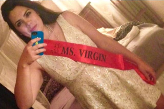 Woman auctioning off her virginity