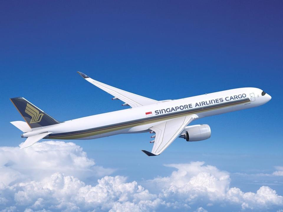 Singapore Airlines A350F rendering.