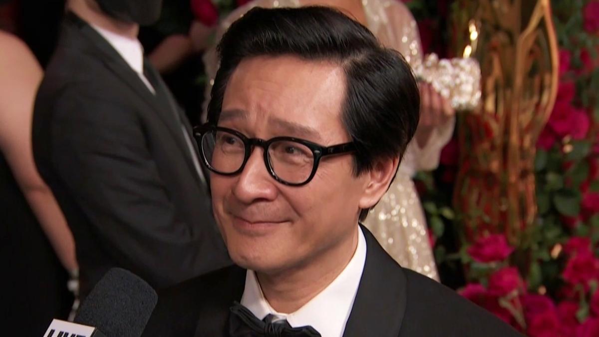 Ke Huy Quan Gets Emotional Being At The Oscars 2023 