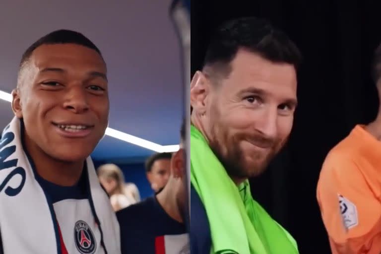 El gesto de reconocimiento de Kylian Mbappé que sorprendió a Lionel Messi