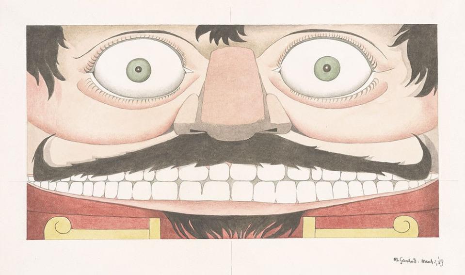 <div class="inline-image__caption"><p>Maurice Sendak (1928-2012), Design for show curtain(Nutcracker), 1983, gouache and graphite pencil on paper.</p></div> <div class="inline-image__credit">The Morgan Library & Museum</div>