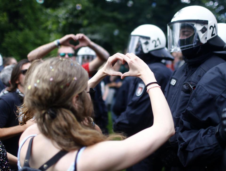 G20: Bunter Protest von Zehntausenden – Angst vor erneuter Gewalt