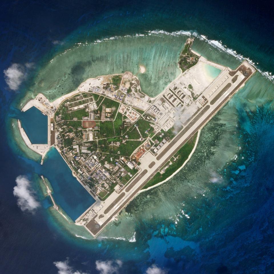 Wood Island Spratly Islands South China Sea