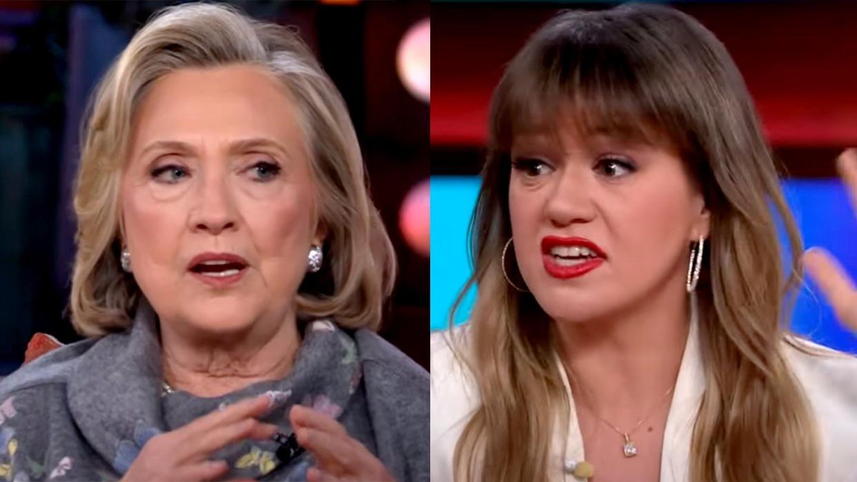 Hillary Clinton Kelly Clarkson Show reaction Arizona abortion ruling