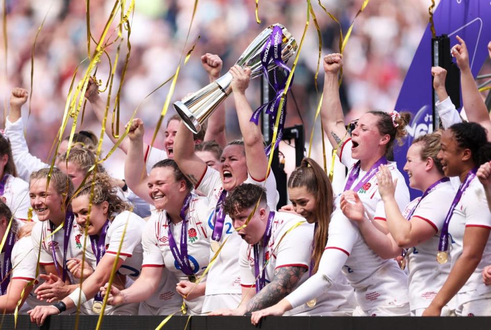 England defeated France last week to lift the Six Nations (Getty Images)