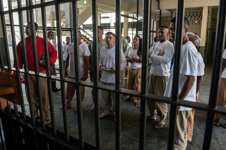 Like many Brazilian prisons, Adriano Marrey is hugely overcrowded, holding 2,100 prisoners despite having capacity for just 1,200