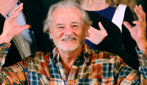 <b class="credit">Getty Images</b>Bill Murray at a photo call for the upcoming film 'The Monuments Men' in Beverly Hills, California.