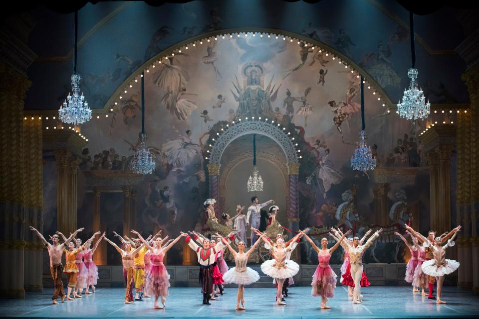 Boston Ballet dancers perform "The Nutcracker."