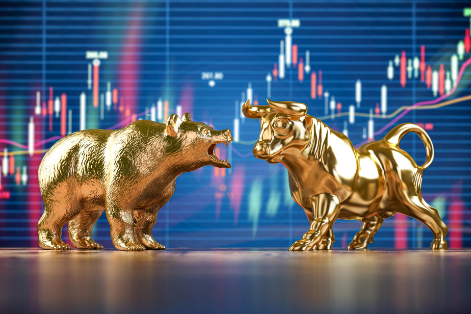 Los analistas de Wall Street creen que el fin de las caídas está todavía lejos. Los osos (bajistas) siguen dominando el mercado de acciones de Nueva York. Los toros (alcistas) tendrán que esperar su momento. 