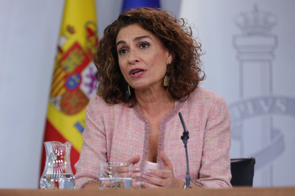 María Jesús Montero, ministra de Hacienda. (Foto: Jesús Hellín/Europa Press via Getty Images)