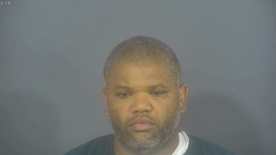 A mugshot of Albert Smith after he was arrested alongside Tonya Robinson followed an indictment by the federal government in 2021.