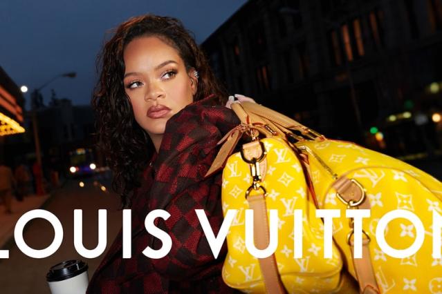 Rihanna bares baby bump for Pharrell's new Louis Vuitton campaign, fans  love a pregnant woman modelling for men's line