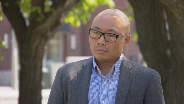 Dr. Alex Wong, infectious diseases specialist, says the variant strains spread more easily and Regina residents can't let their guard down. (CBC News - image credit)