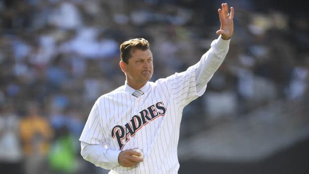 Trevor Hoffman will be the second San Diego Padres inducted into the Hall of Fame. (AP)