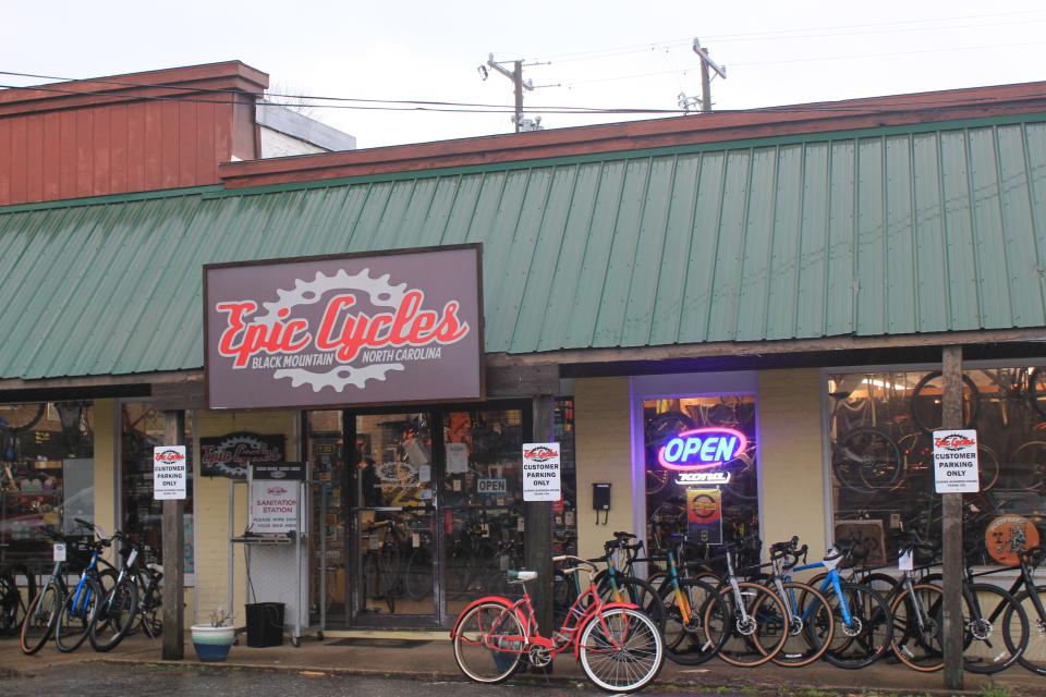 Epic Cycles is located at 102 Sutton Ave. in Black Mountain.