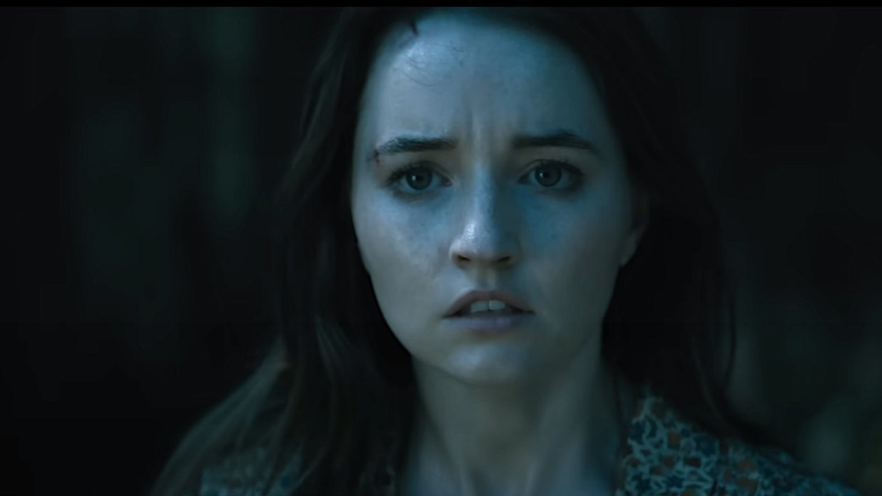  Kaitlyn Dever in No One Will Save You. 