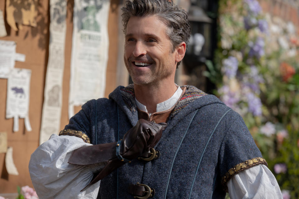 Patrick Dempsey as Robert Philip in Disney's live-action DISENCHANTED, exclusively on Disney+. (Alex Bailey)