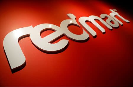 A RedMart signage is pictured at their office in Singapore September 22, 2017. REUTERS/Edgar Su