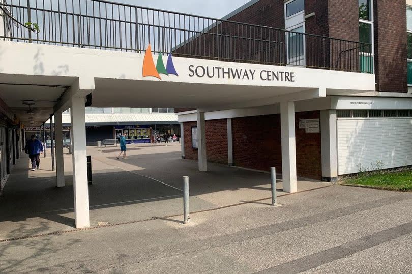Southway Centre entrance