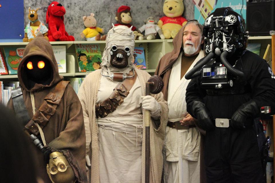 Return of the Preble County Comic Con includes the opportunity for photos with Star Wars characters.