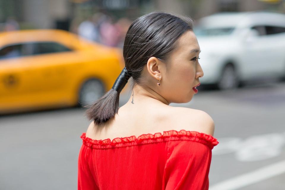 Wrapped Ponytail