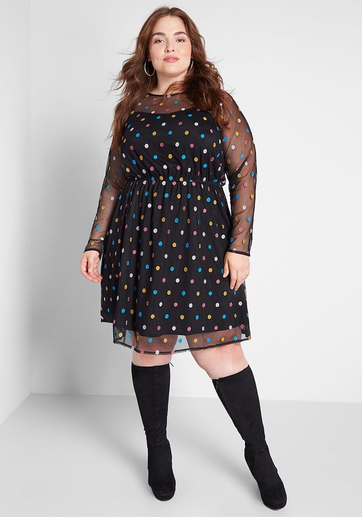 STYLECASTER | Trendy Plus Size Cocktail Dresses