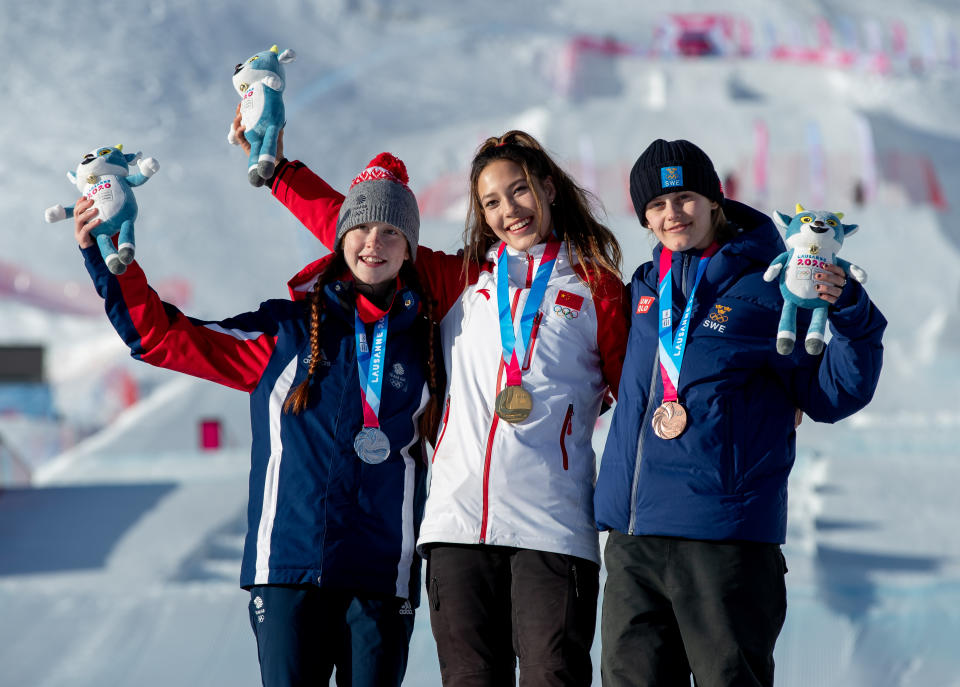 The Scottish star scooped silver at the Youth Olympic Games in Lausanne two years ago