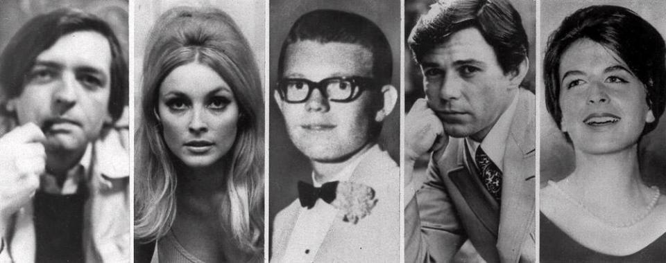 Voytech Frykowski, Sharon Tate, Stephen Parent, Jay Sebring, and Abigail Folger were killed on the night of August 9, 1969 (AP)