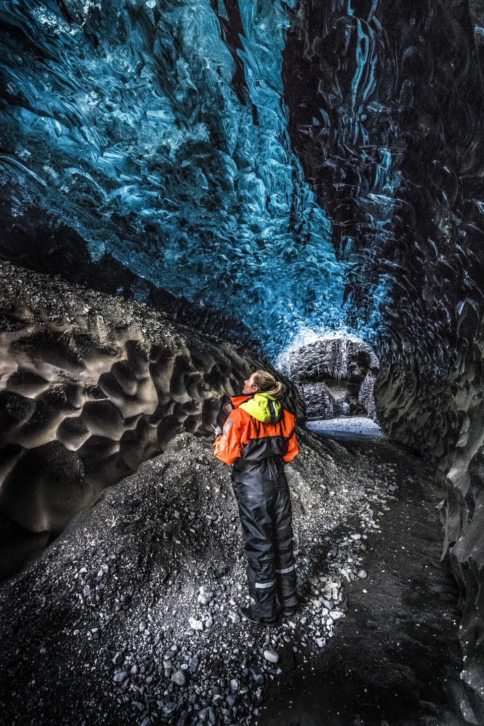 Iceland’s incredible, ever-changing ice caves