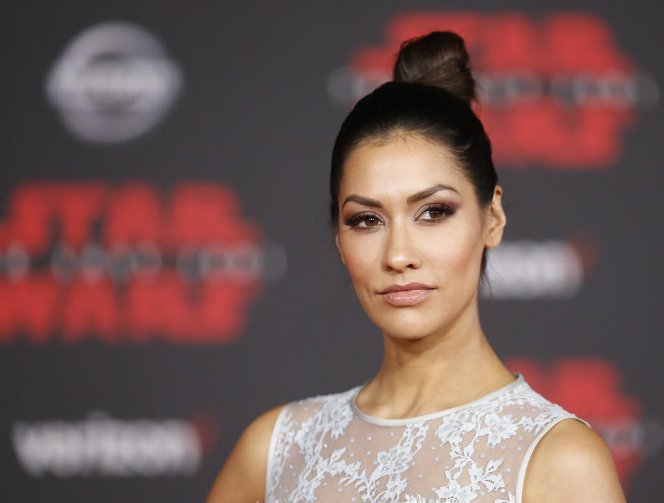 World Premiere of “Star Wars: The Last Jedi” – Arrivals – Los Angeles, California, U.S., 09/12/2017  – Actress Janina Gavankar. REUTERS/Danny Moloshok