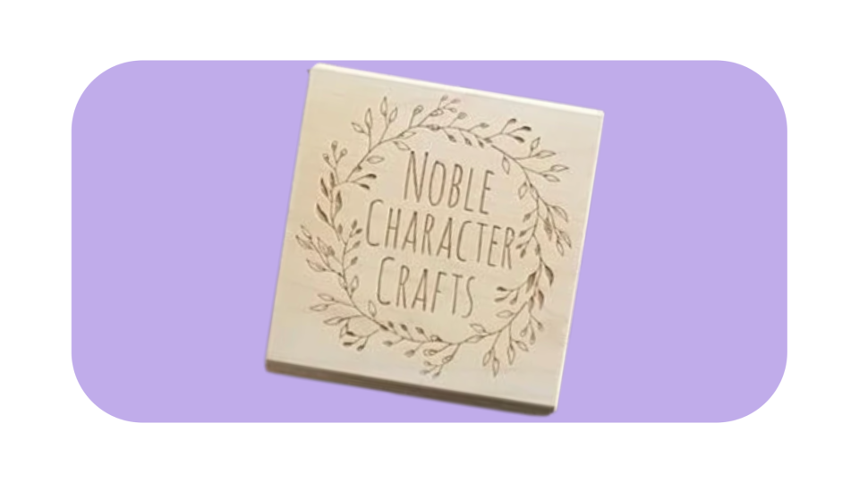 Best Mother's Day gifts for crafty moms: SayaBellStamps Custom Stamp