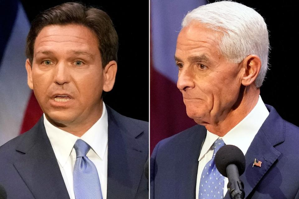 Charlie Crist, Ron DeSantis