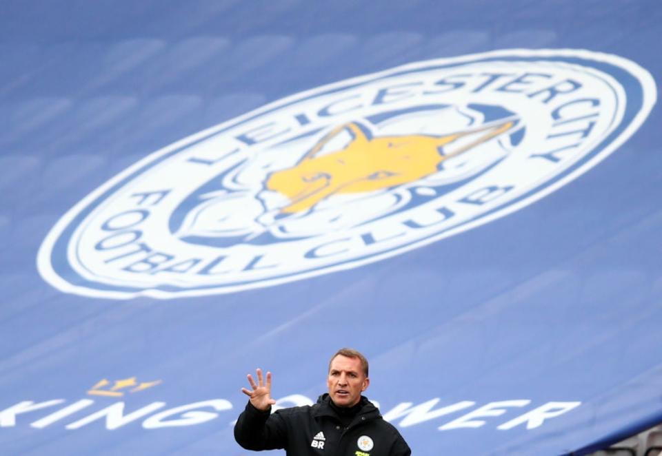 Leicester boss Brendan Rodgers (POOL/AFP via Getty Images)