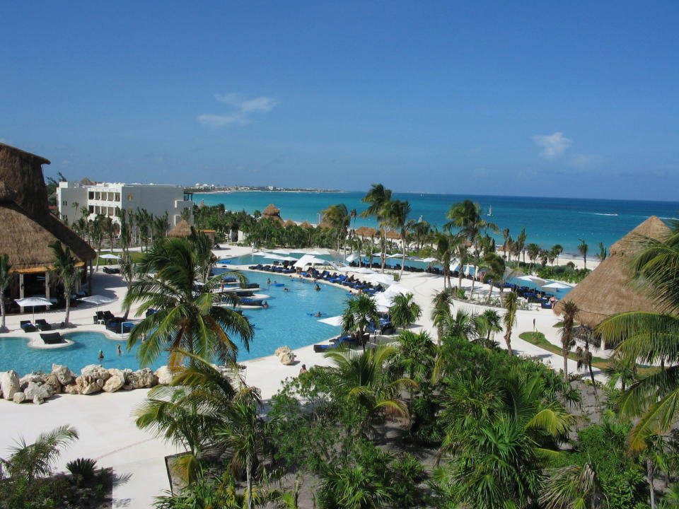 Resort en Cancún. Foto de AFP.