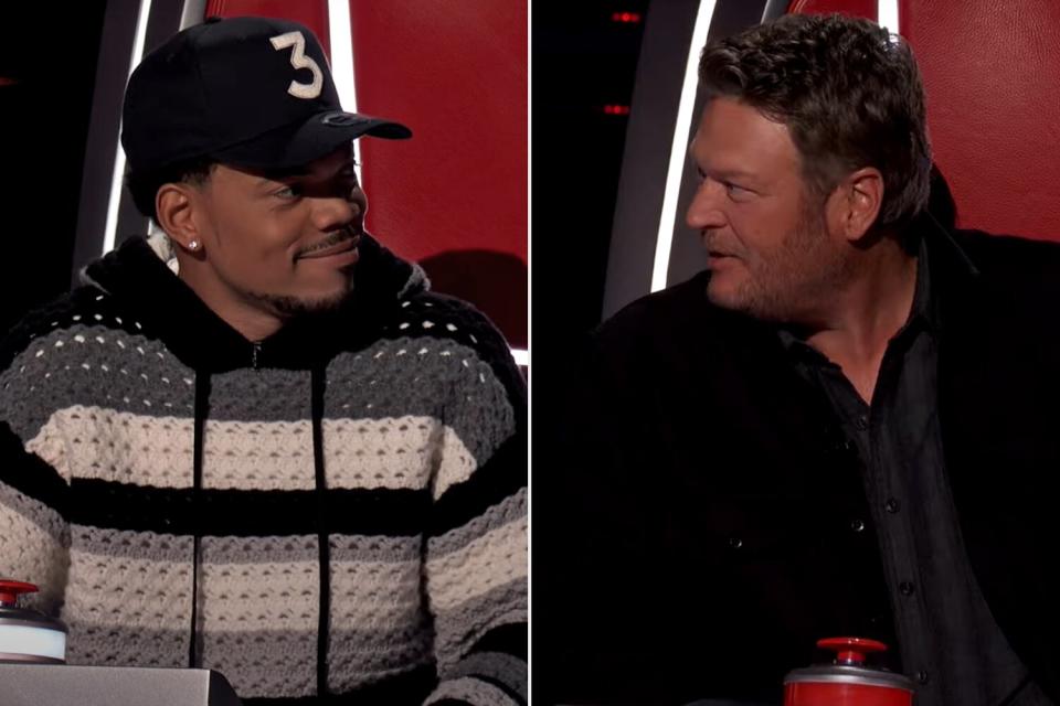 Chance the Rapper Argues with Blake Shelton on The Voice After Blocking Him from a Soulful Contestant