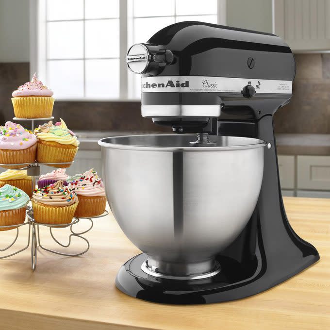 <a href="https://fave.co/3lvu5WT" rel="noopener" target="_blank" data-ylk="slk:KitchenAid 4.5 Quart Stand Mixer;elm:context_link;itc:0;sec:content-canvas" class="link rapid-noclick-resp">KitchenAid 4.5 Quart Stand Mixer</a>