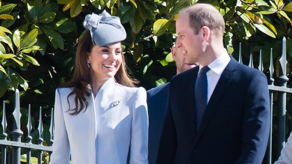 The Duchess of Cambridge re-wore one of her favorite labels for the occasion.