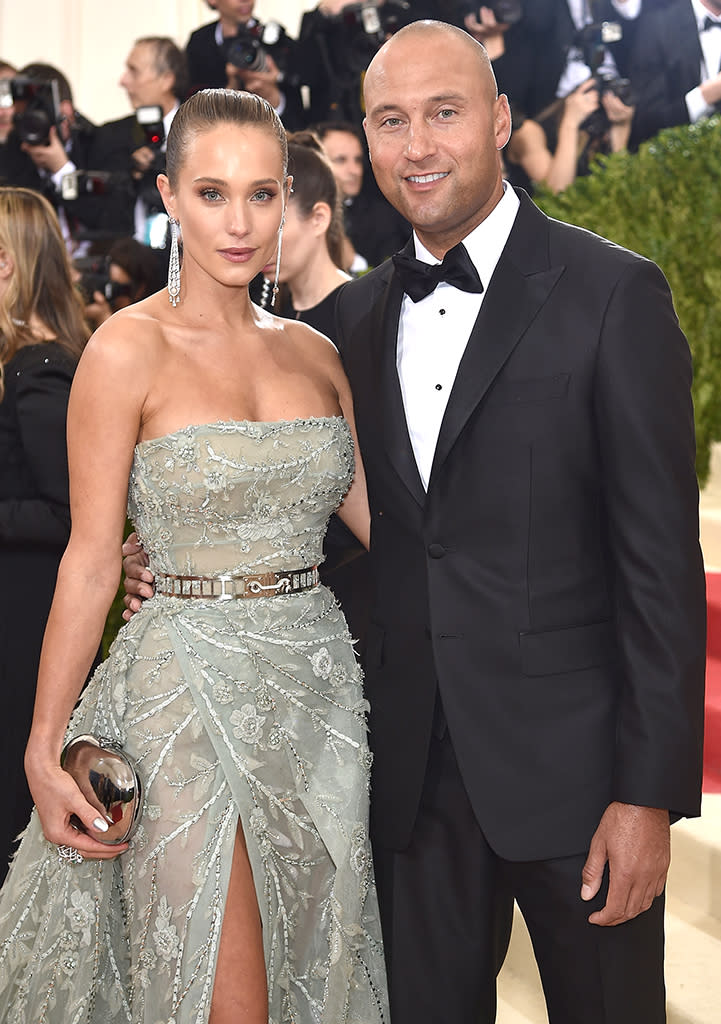 Derek Jeter and Hannah Davis, July 9