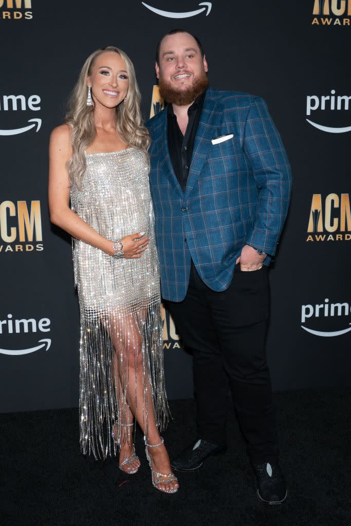 Nicole and Luke Combs