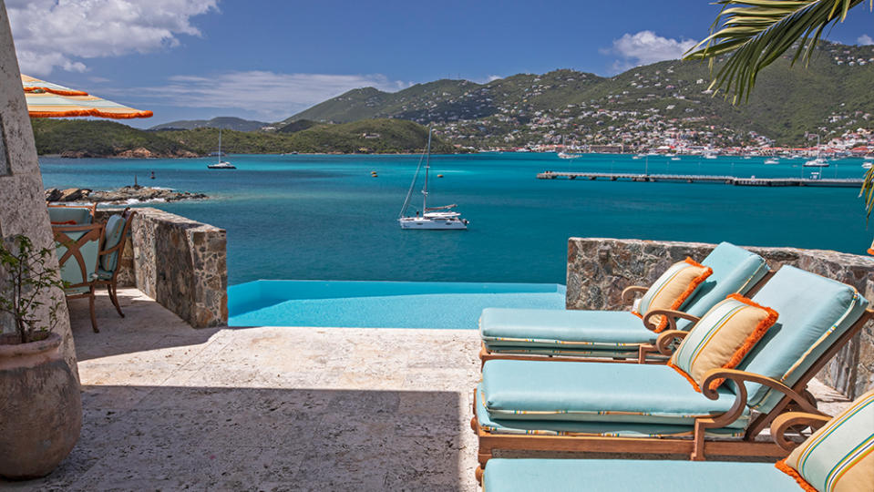 The view and pool at the main residence. - Credit: Don Hebert