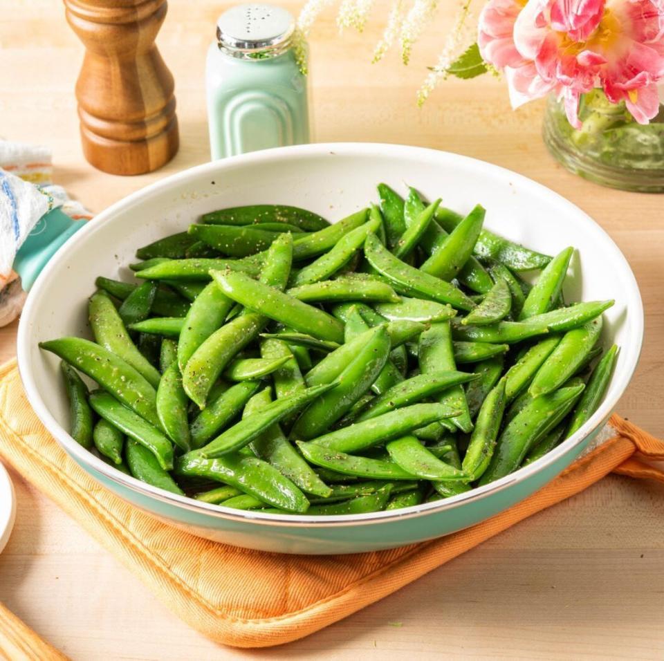 sauteed sugar snap peas