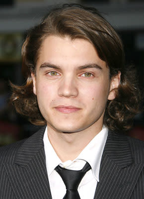 Emile Hirsch at the Los Angeles premiere of Warner Bros. Pictures' The Reaping