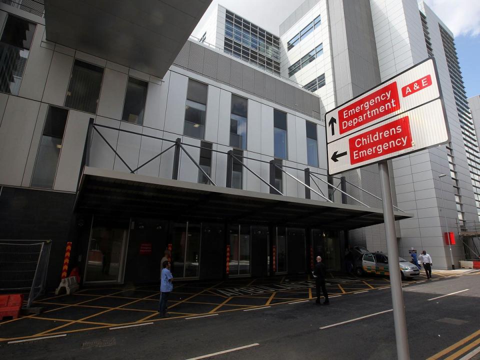 The Royal Manchester Children’s Hospital  is investigating the allegations (file photo) (Christopher Furlong/Getty Images)