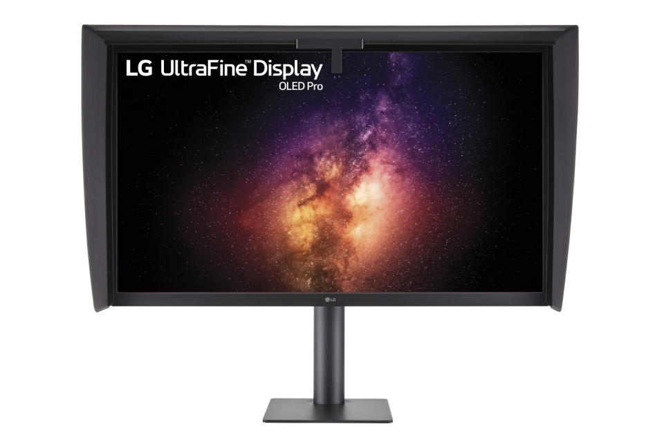 LG launches a 27-inch version of its pro Ultrafine 4K OLED monitors