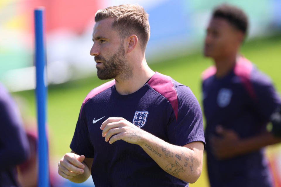 Shaw starts! England name starting XI for EURO 2024 final vs Spain