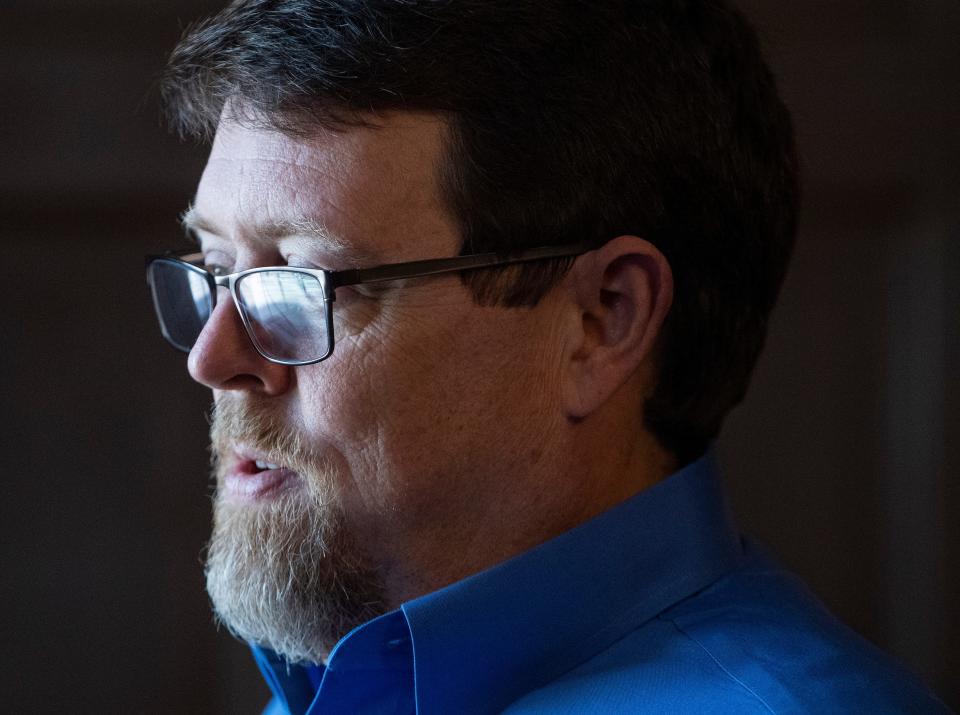 Steve Murray, Director at the Alabama Department of Archives and History, is shown at the state archives building in Montgomery, Ala., on Thursday July 28, 2022. 