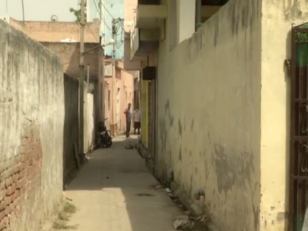 Visuals from Jalalpur village. (Photo/ ANI)