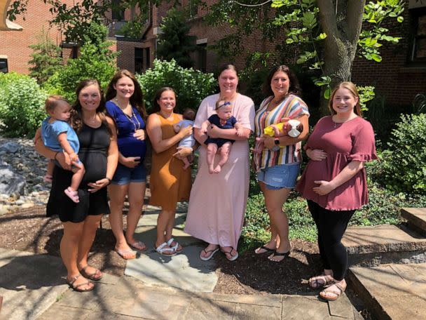 PHOTO: Nearly one dozen nurses at WellSpan Ephrata Community Hospital in Ephrata, Penn., are pregnant or have recently given birth. (WellSpan Health)