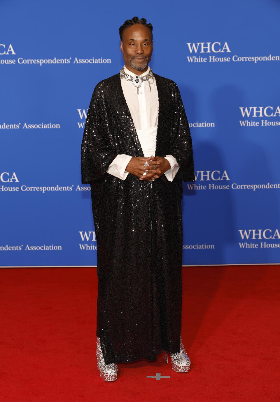 WASHINGTON, DC - APRIL 27: Billy Porter attends the 2024 White House Correspondents' Dinner at The Washington Hilton on April 27, 2024 in Washington, DC. (Photo by Paul Morigi/Getty Images)